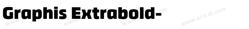Graphis Extrabold字体转换